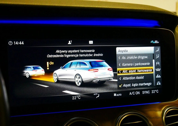 Mercedes-Benz Klasa E cena 139900 przebieg: 117000, rok produkcji 2019 z Libiąż małe 781